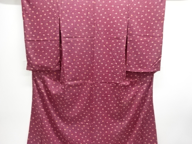 JAPANESE KIMONO / ANTIQUE TAISHO ROMANTIC FLORAL PATTERN KIMONO / TAIS